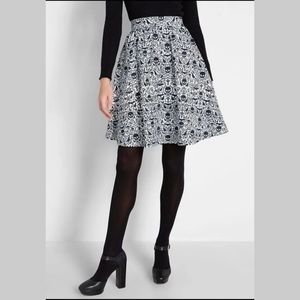 NWT M Retrolicious Halloween Skirt